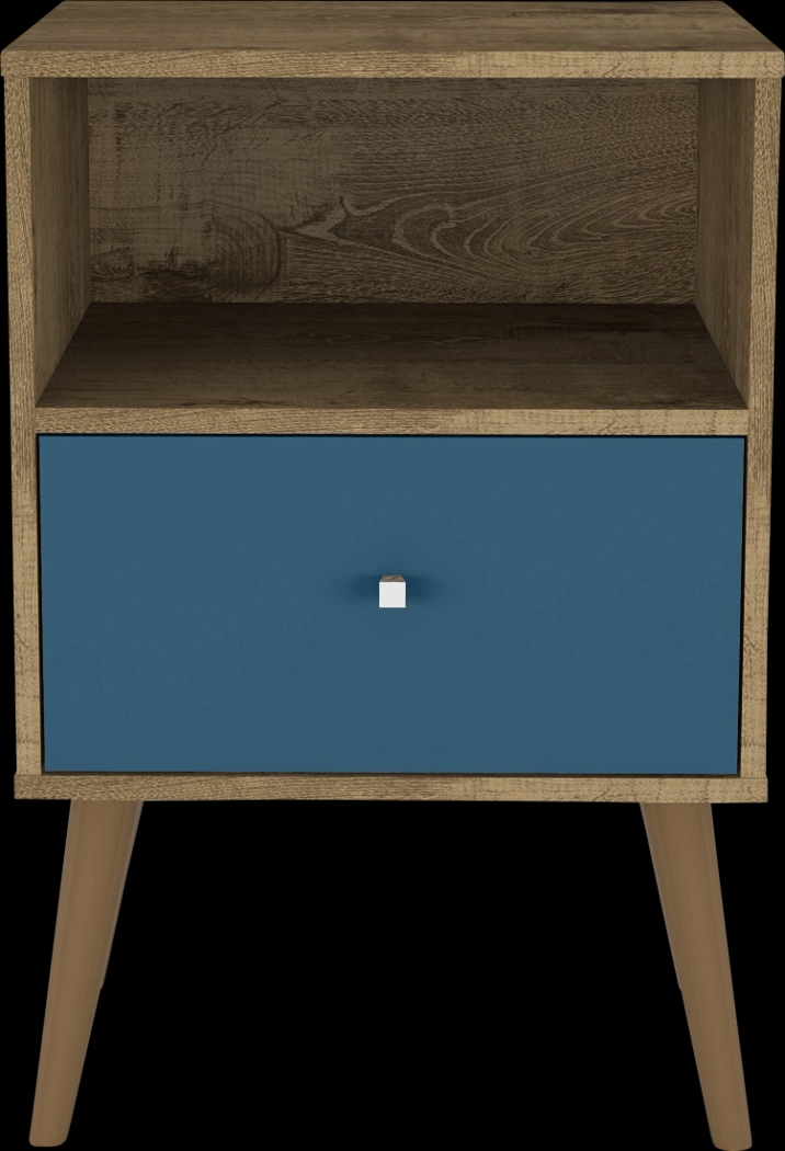 Alamitos IV Aqua Nightstand - Thumbnail - Image 1