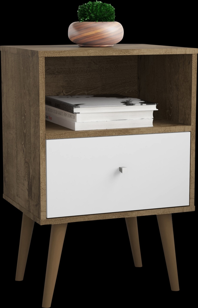 Alamitos IV White Nightstand - Thumbnail - Image 2
