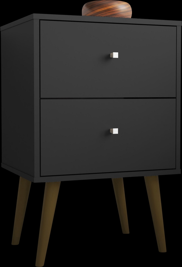 Alamitos V Black Nightstand - Thumbnail - Image 3
