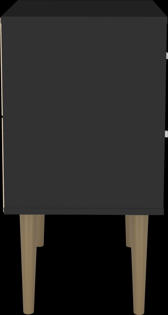 Alamitos V Black Nightstand - Thumbnail - Image 4