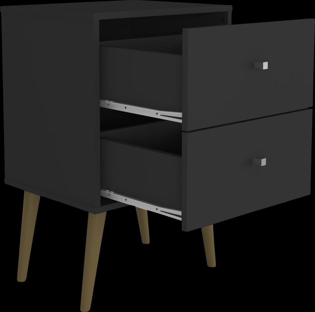 Alamitos V Black Nightstand - Thumbnail - Image 5