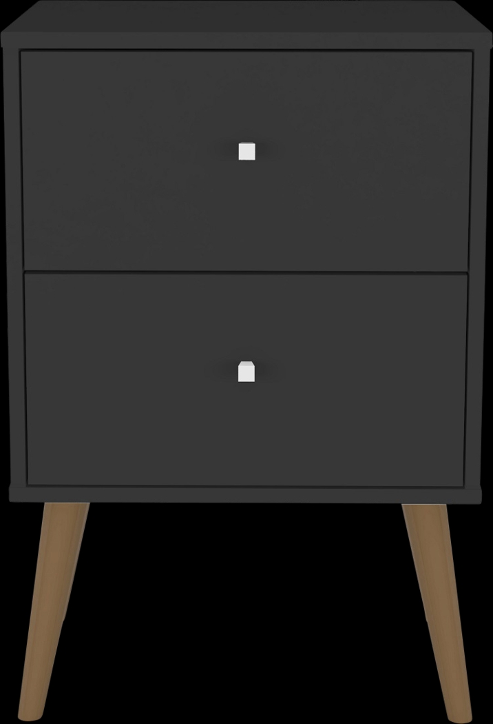 Alamitos V Black Nightstand - Thumbnail - Image 1