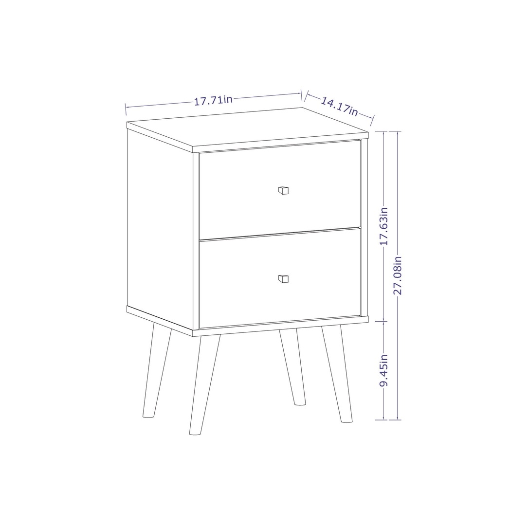 Alamitos VI White Nightstand - Thumbnail - Image 6
