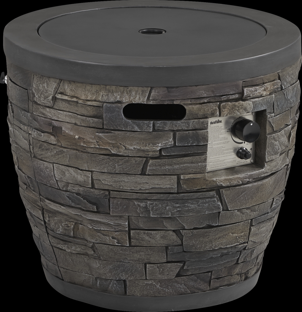Alamo Heights Dark Gray Outdoor Fire Pit - Thumbnail - Image 2