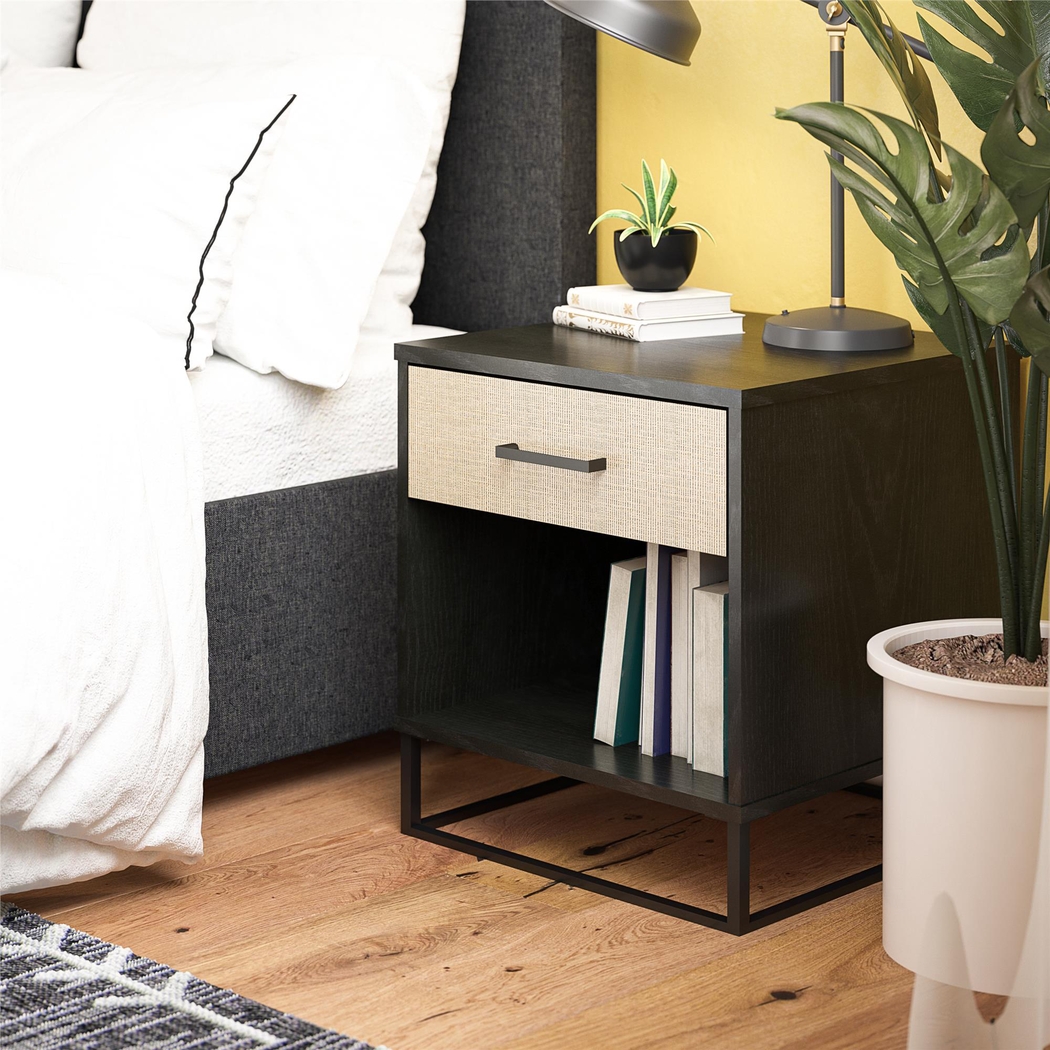 Alamy Black Nightstand - Thumbnail - Image 5