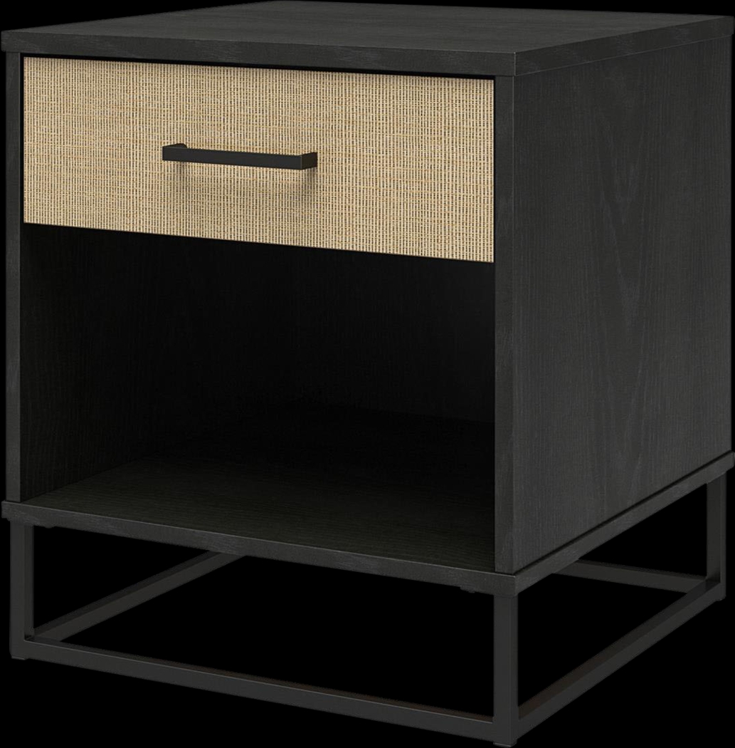 Alamy Black Nightstand - Thumbnail - Image 7