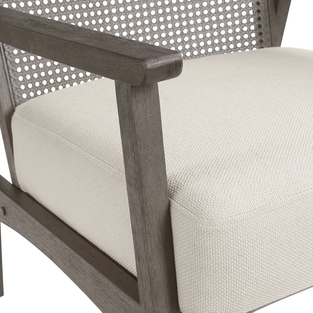 Alanios Gray Accent Chair - Thumbnail - Image 7