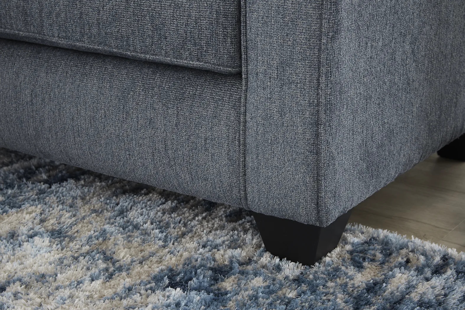 Alanis Bay Blue 5 Pc Sleeper Sectional Living Room - Image 8