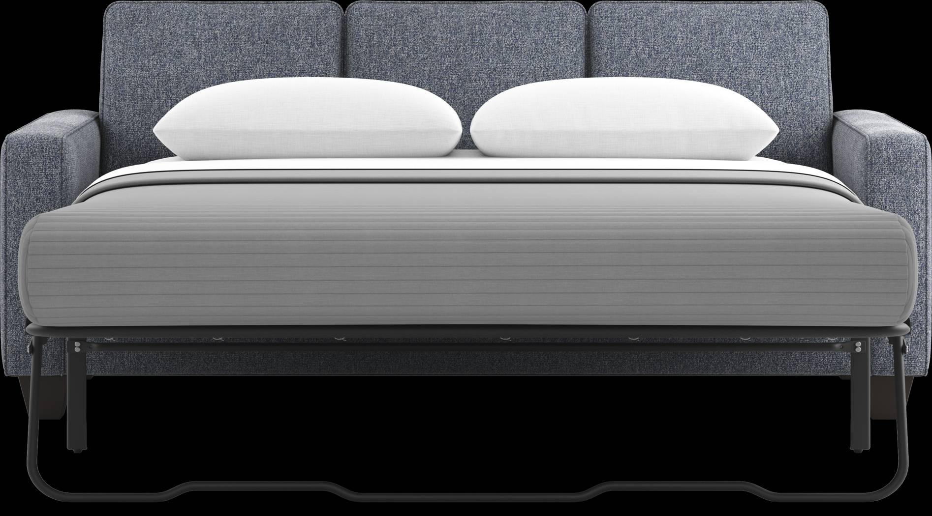 Alanis Bay Blue Sleeper Sofa - Thumbnail - Image 4