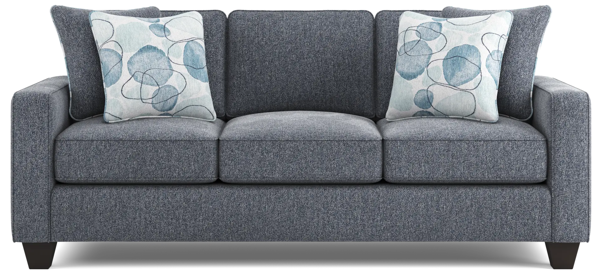 blue sleeper sofa