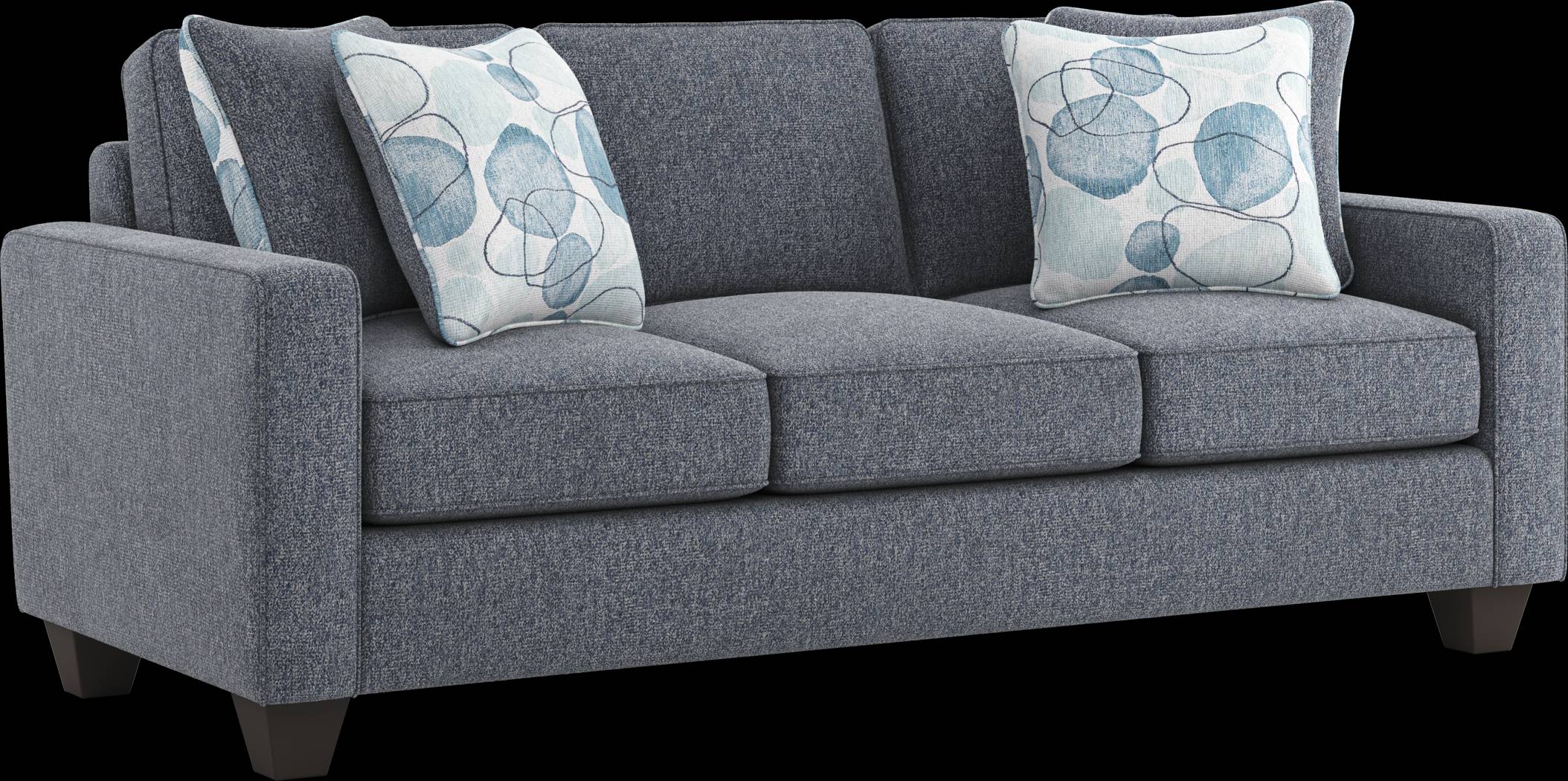 Alanis Bay Blue Sofa - Thumbnail - Image 2