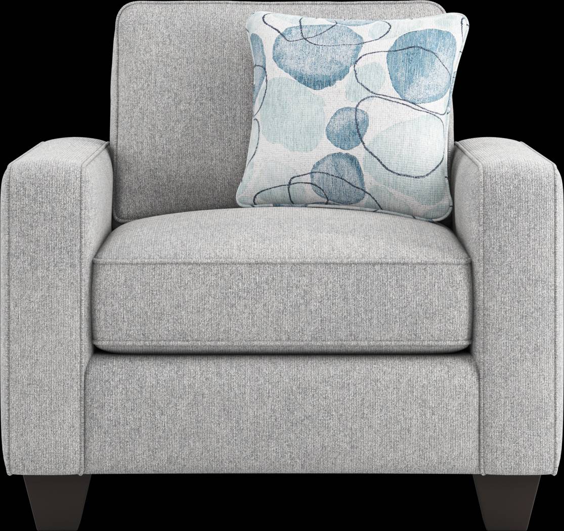 Alanis Bay Gray 3 Pc Living Room - Thumbnail - Image 11
