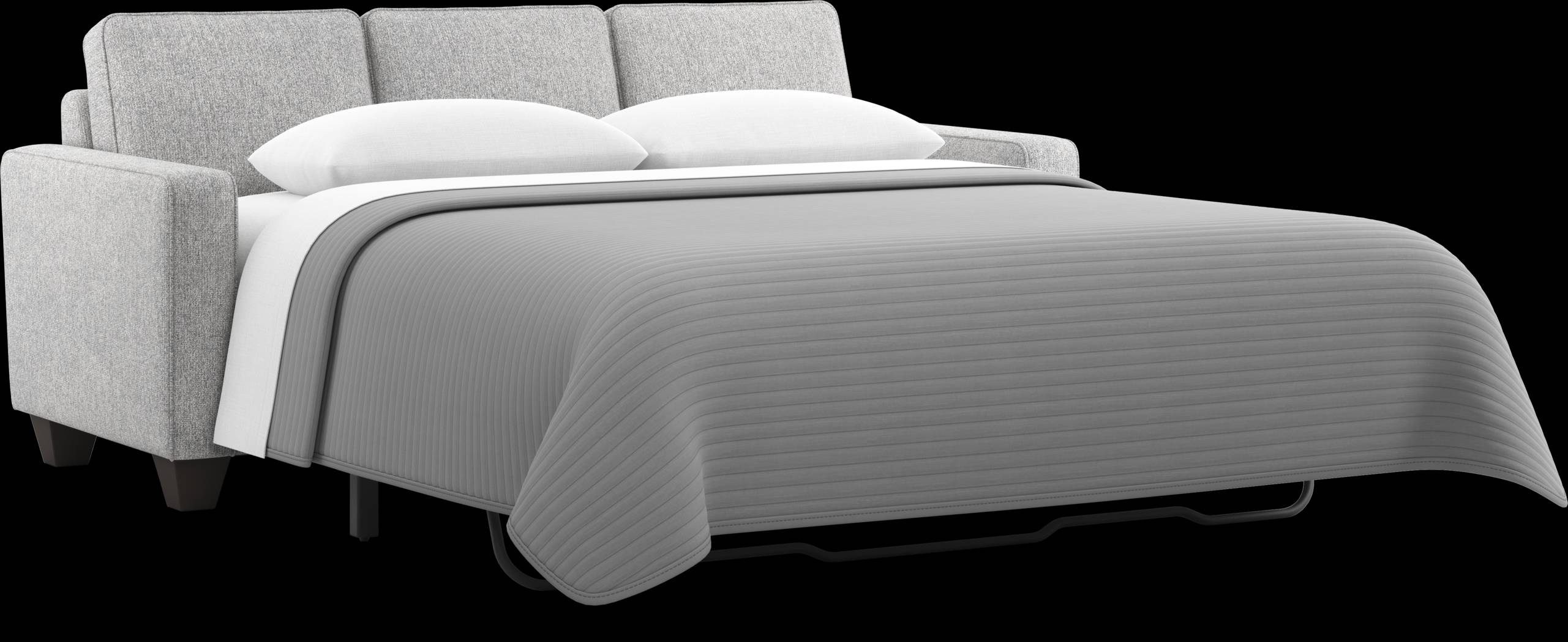 Alanis Bay Gray Gel Foam Sleeper Sofa - Thumbnail - Image 3