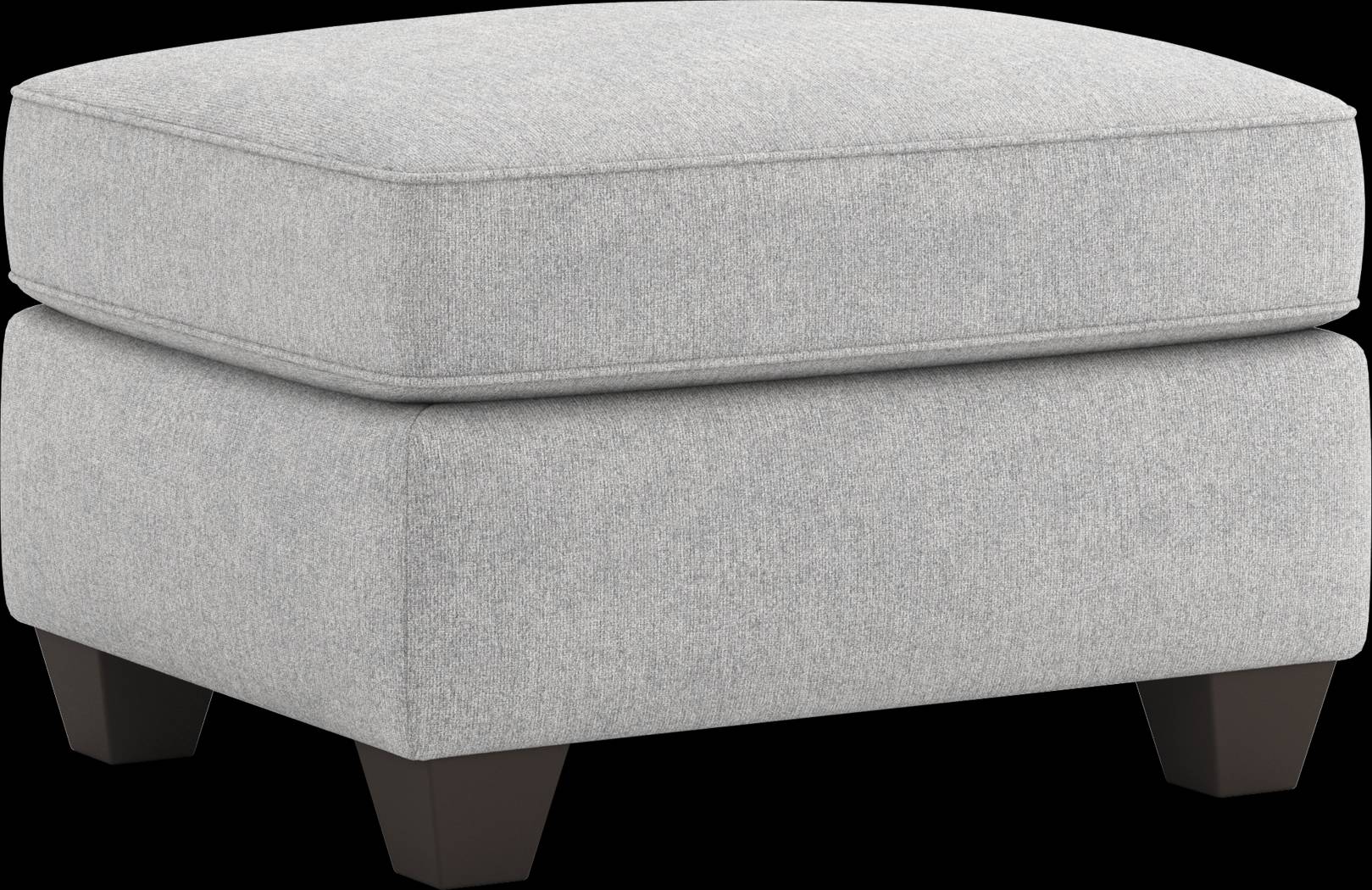 Alanis Bay Gray Ottoman - Thumbnail - Image 1