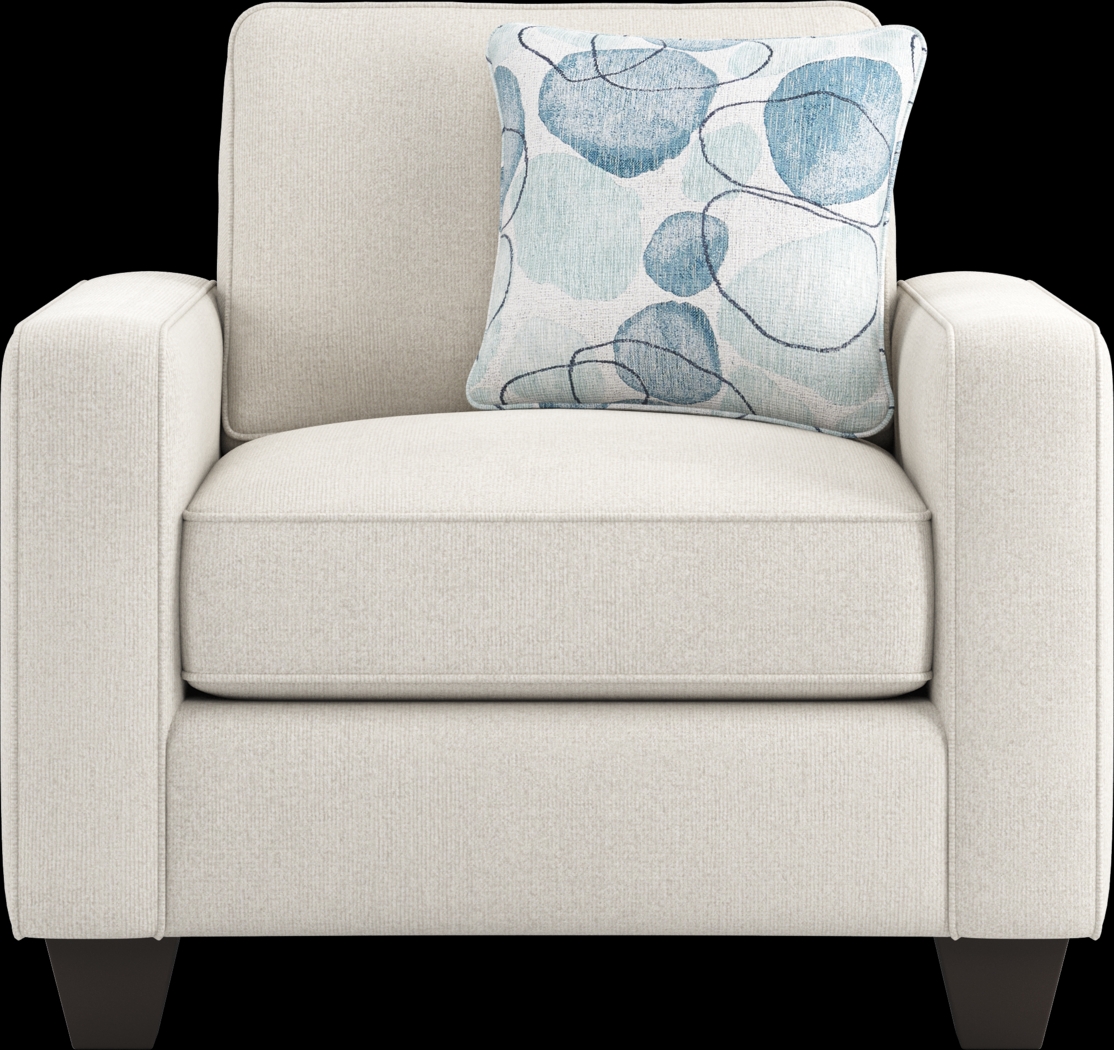 Alanis Bay White Chair - Thumbnail - Image 2