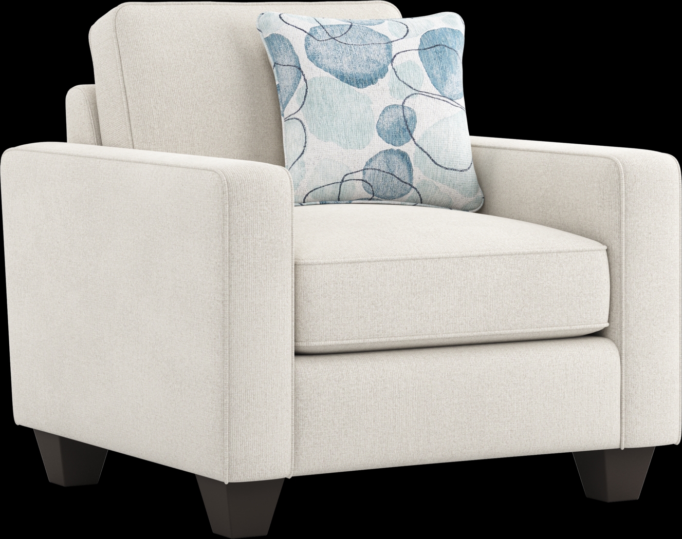 Alanis Bay White Chair - Thumbnail - Image 1