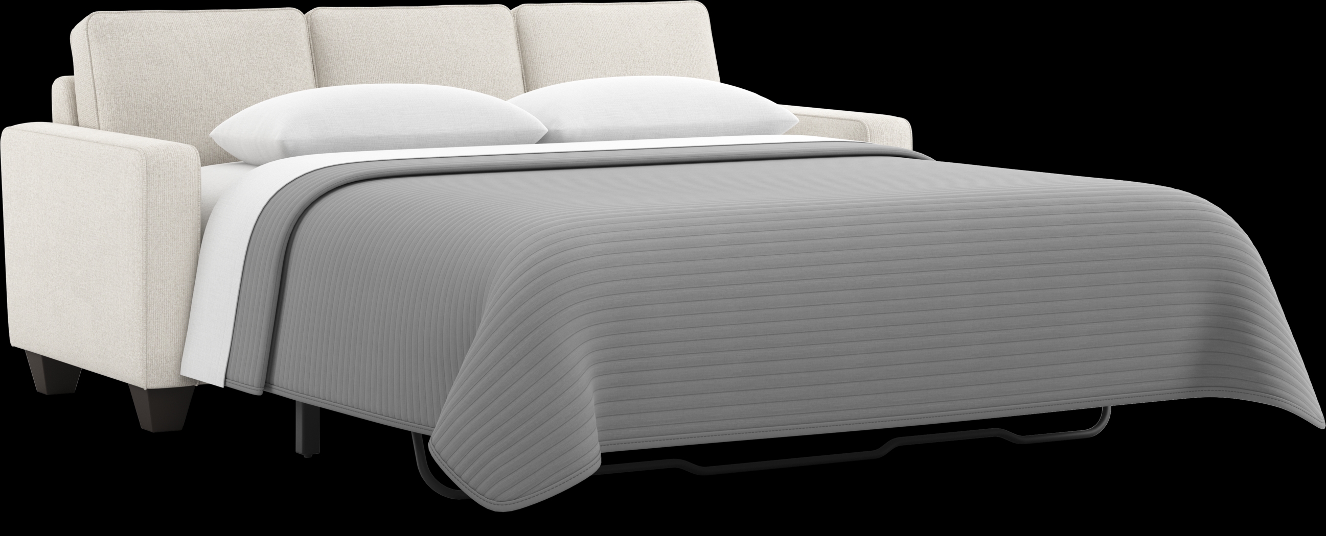 Alanis Bay White Sleeper Sofa - Thumbnail - Image 2