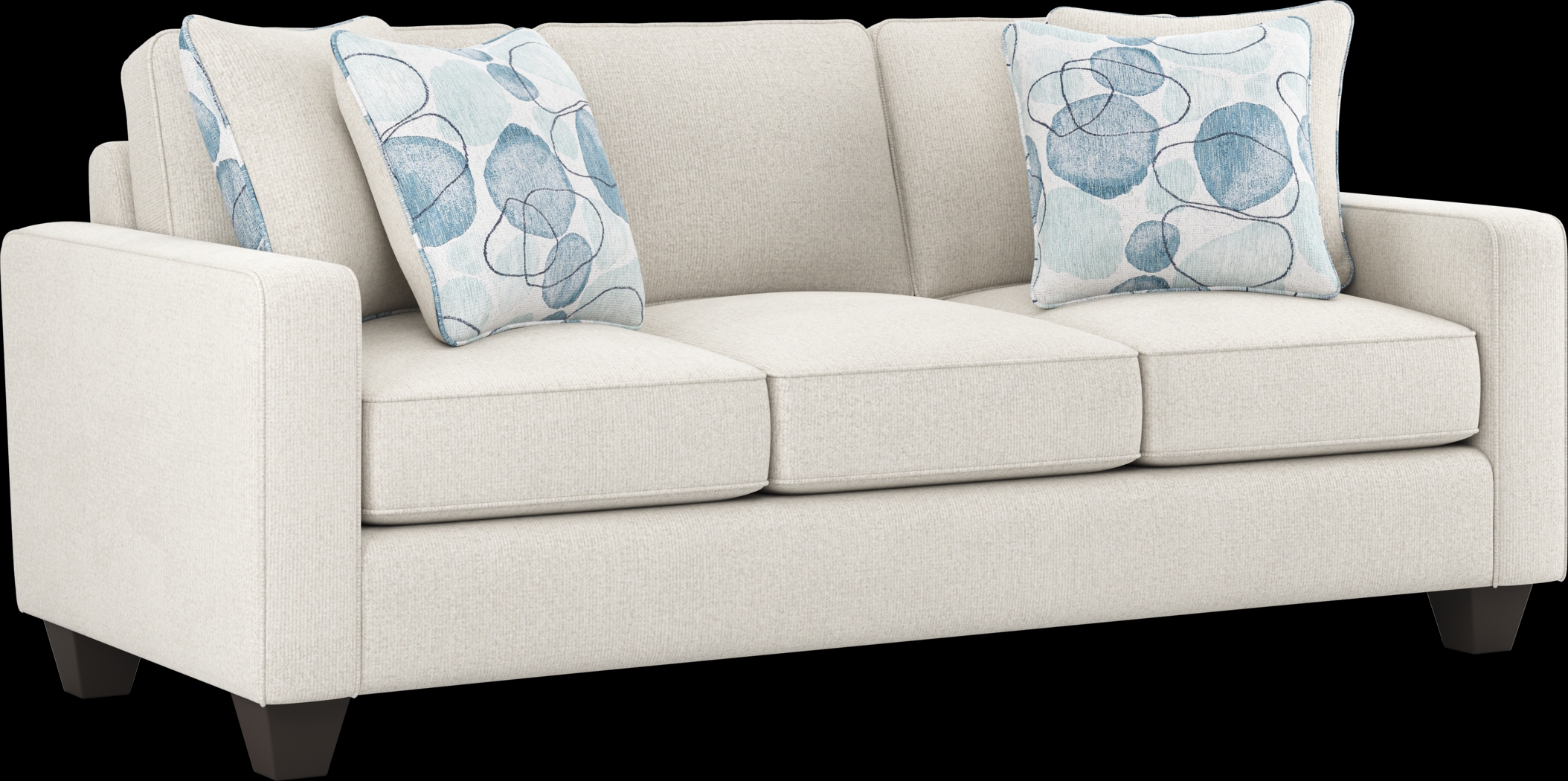 Alanis Bay White Sofa - Thumbnail - Image 2