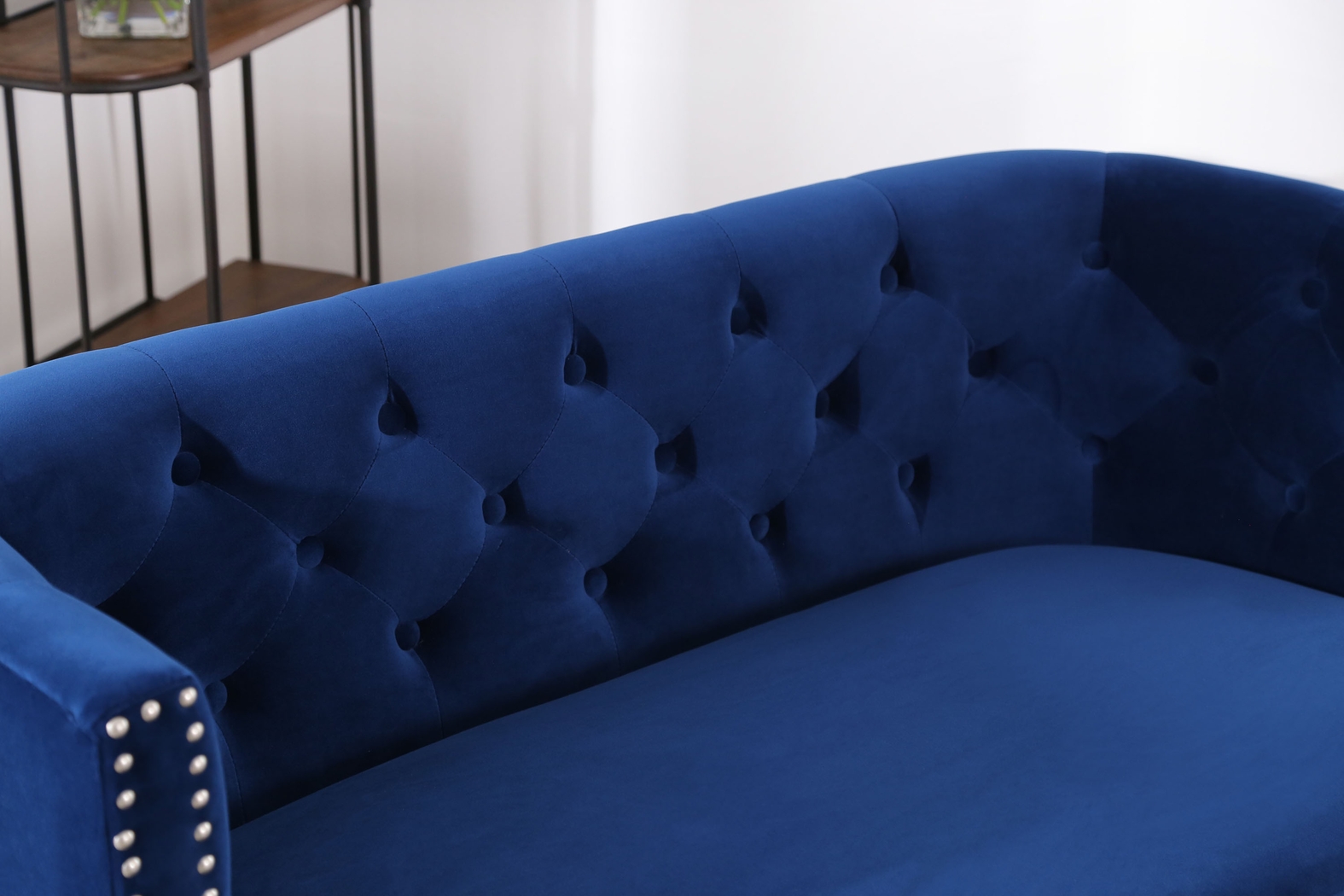 Alanton Blue Settee - Thumbnail - Image 6