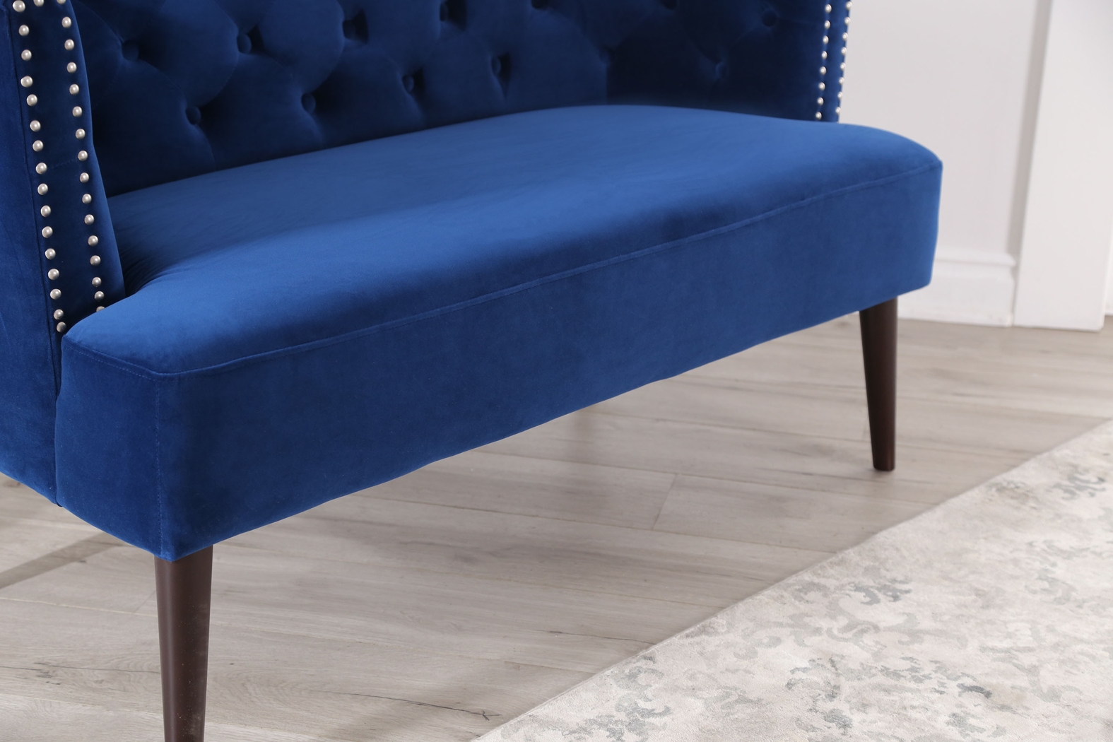 Alanton Blue Settee - Thumbnail - Image 8