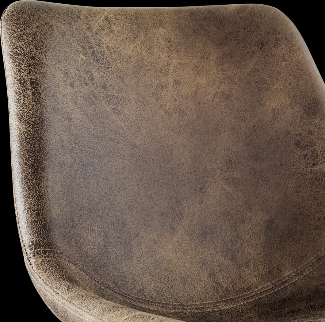 Alapai Brown Barstool Set of 2 - Thumbnail - Image 7