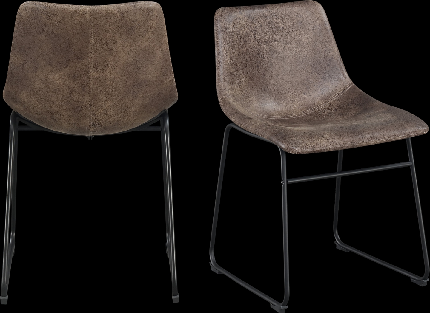 Alapai Brown Counter Height Stool Set of 2 - Thumbnail - Image 1