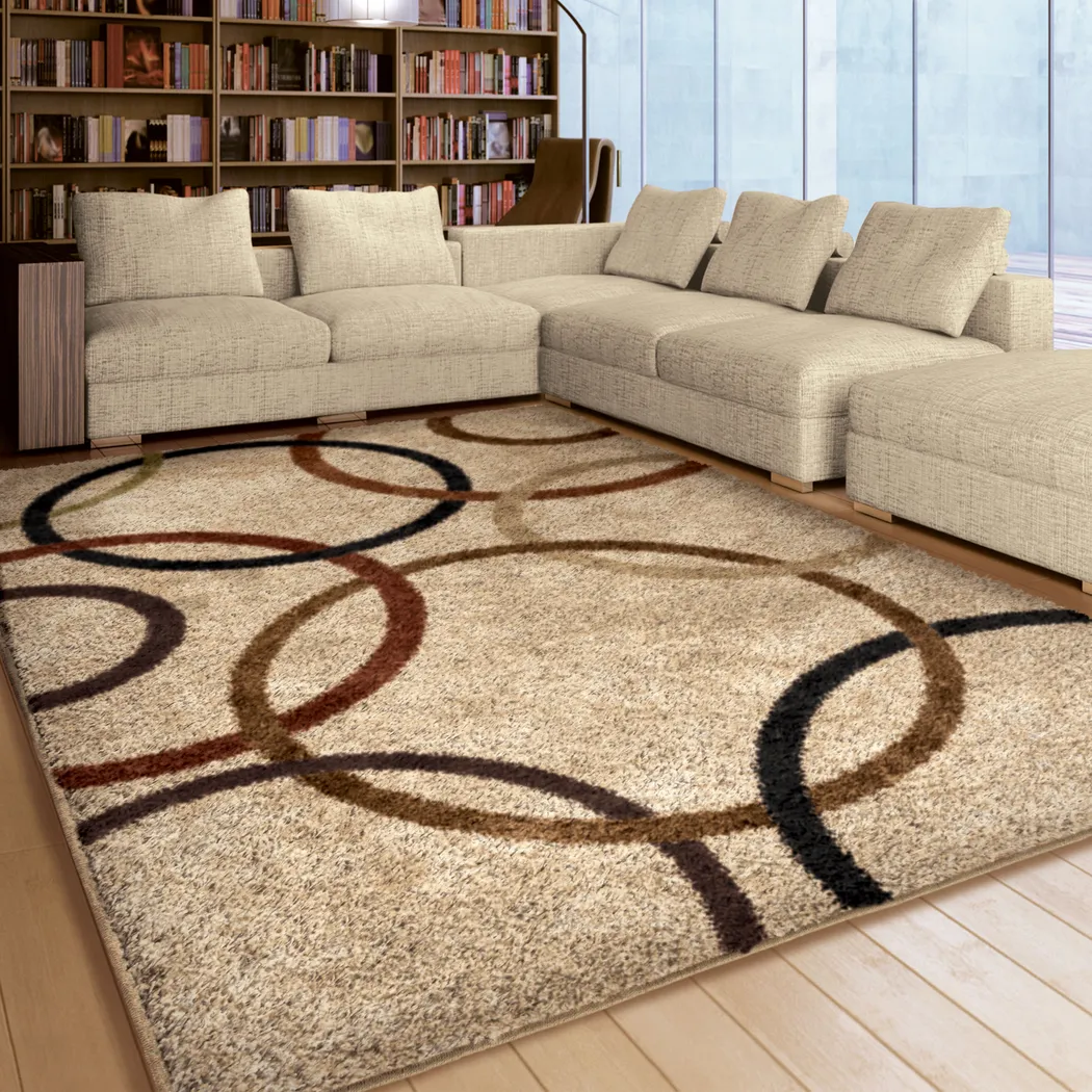Alari Beige 5'3 x 7'6 Rug - Thumbnail - Image 2