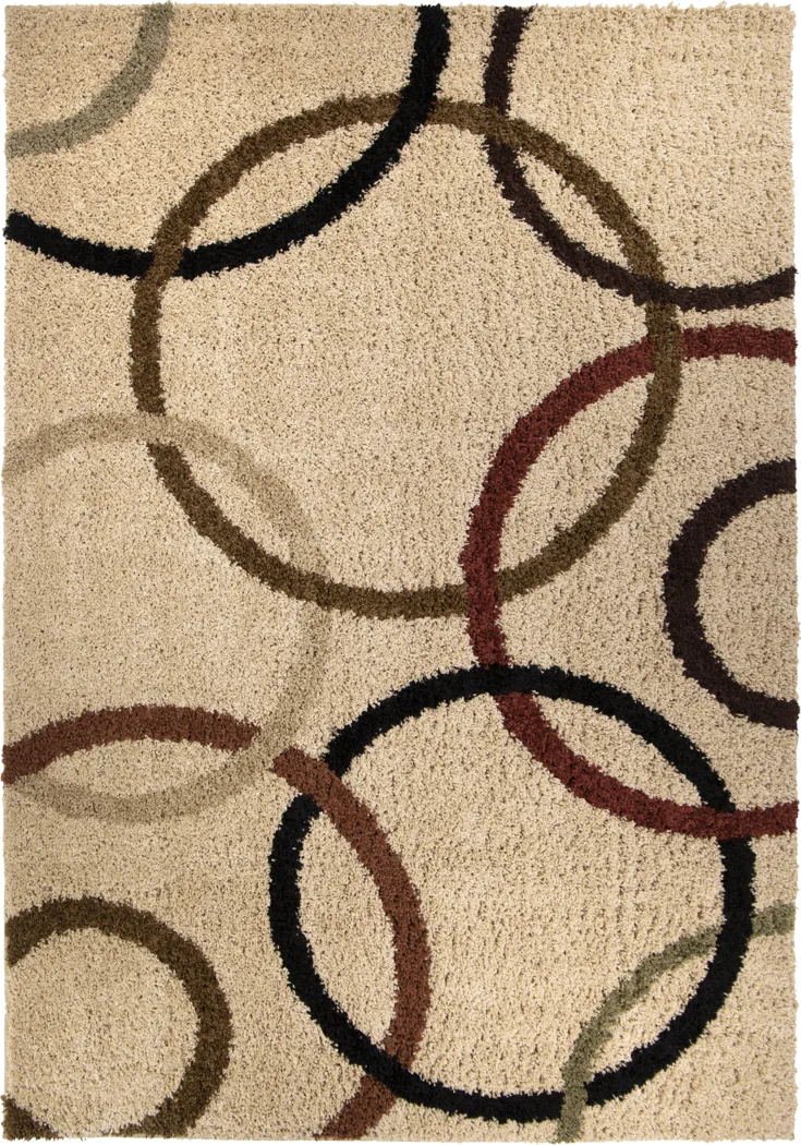 Alari Beige 5'3 x 7'6 Rug - Thumbnail - Image 1