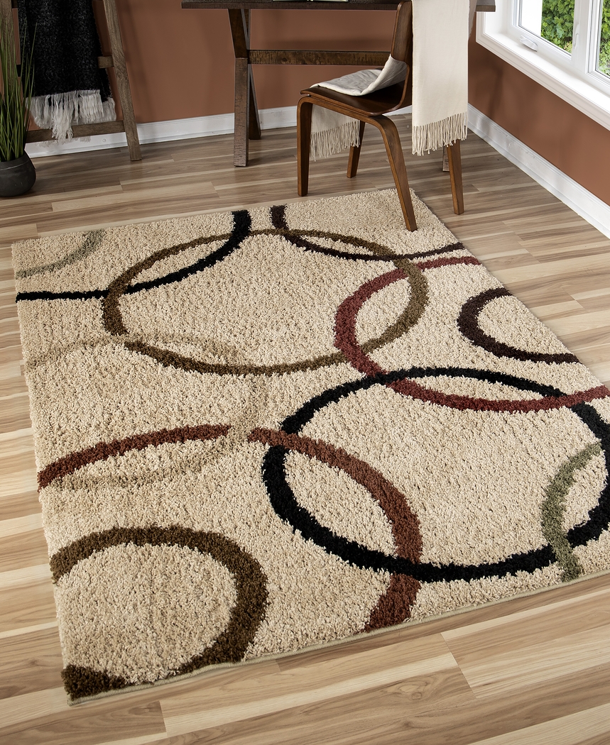 Alari Beige 7'10 x 10'10 Rug - Thumbnail - Image 3