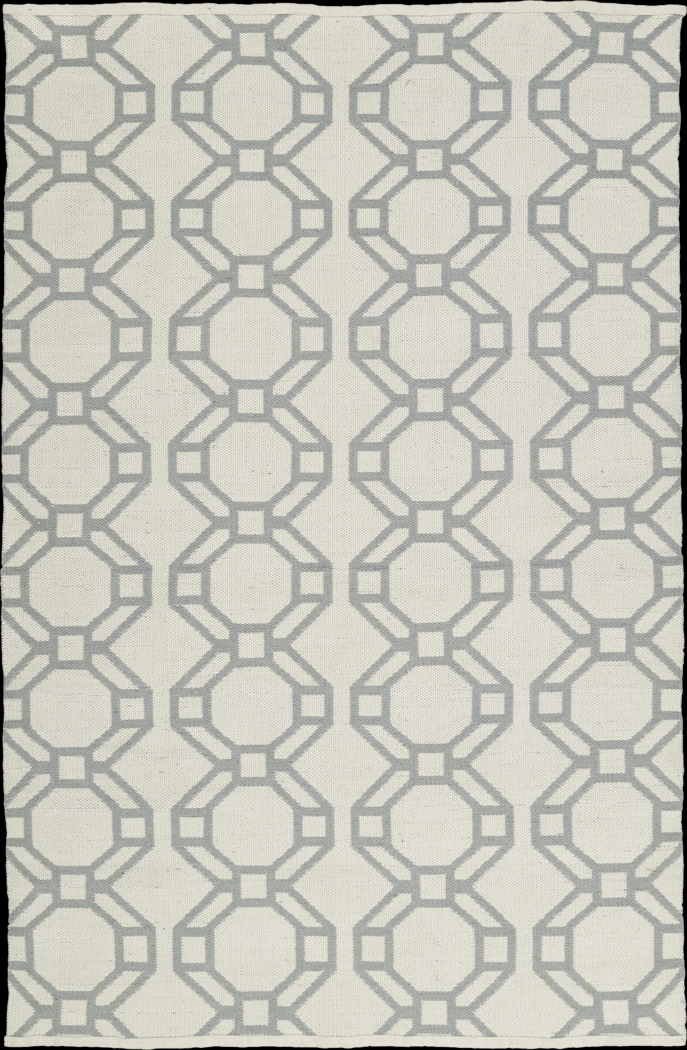 Alaric Gray 5' x 7'6 Indoor/Outdoor Rug - Thumbnail - Image 2