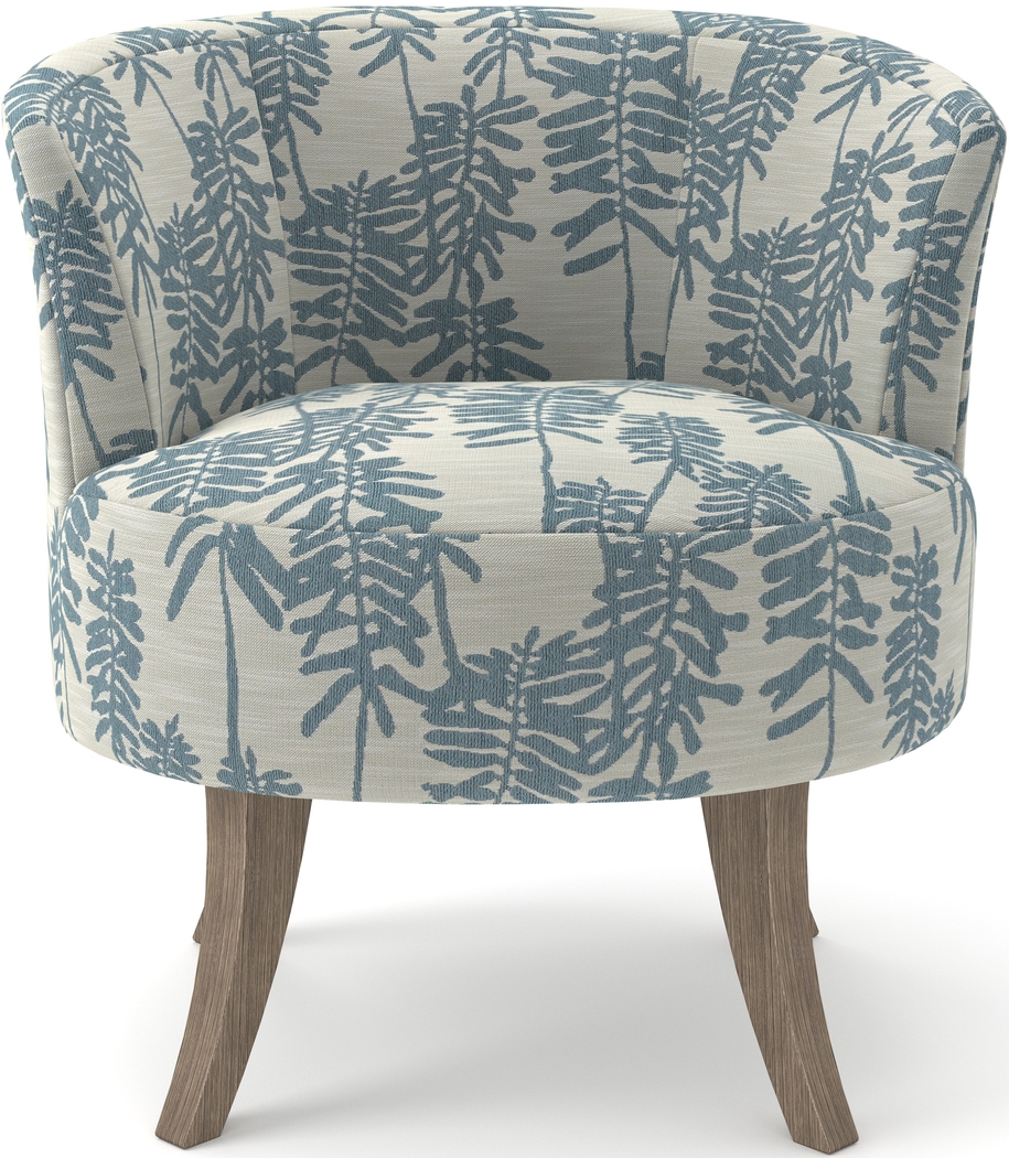 Alasan Blue Swivel Chair - Thumbnail - Image 3