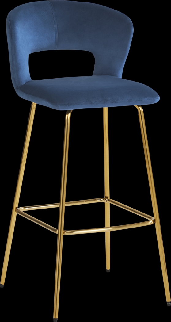 Alastor Blue Cut Out Barstool - Thumbnail - Image 1