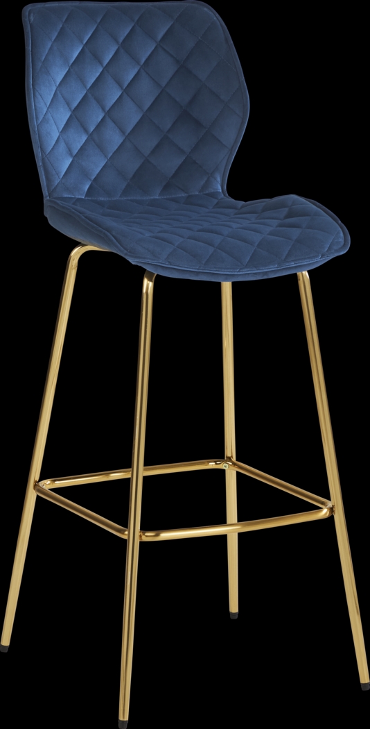 Alastor Blue Diamond Barstool - Thumbnail - Image 1