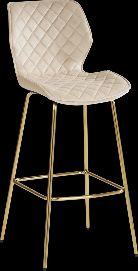 Alastor Khaki Diamond Barstool - Thumbnail - Image 1