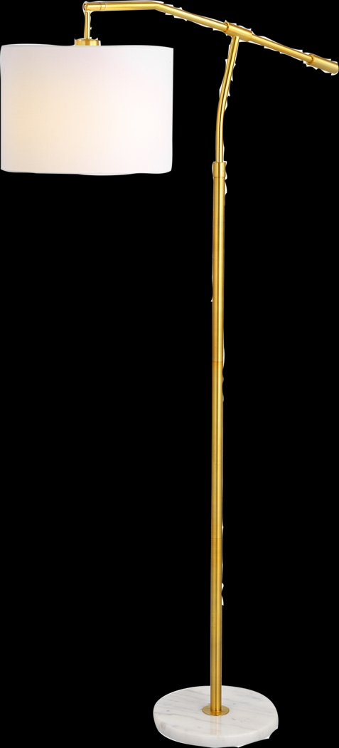 Alatka Drive Gold Floor Lamp - Thumbnail - Image 4