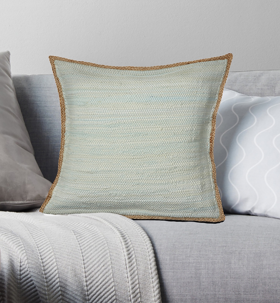 Alayan Seafoam Throw Pillow - Thumbnail - Image 2