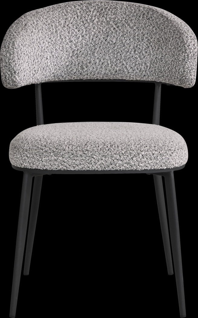 Alba Station Gray Side Chair - Thumbnail - Image 2