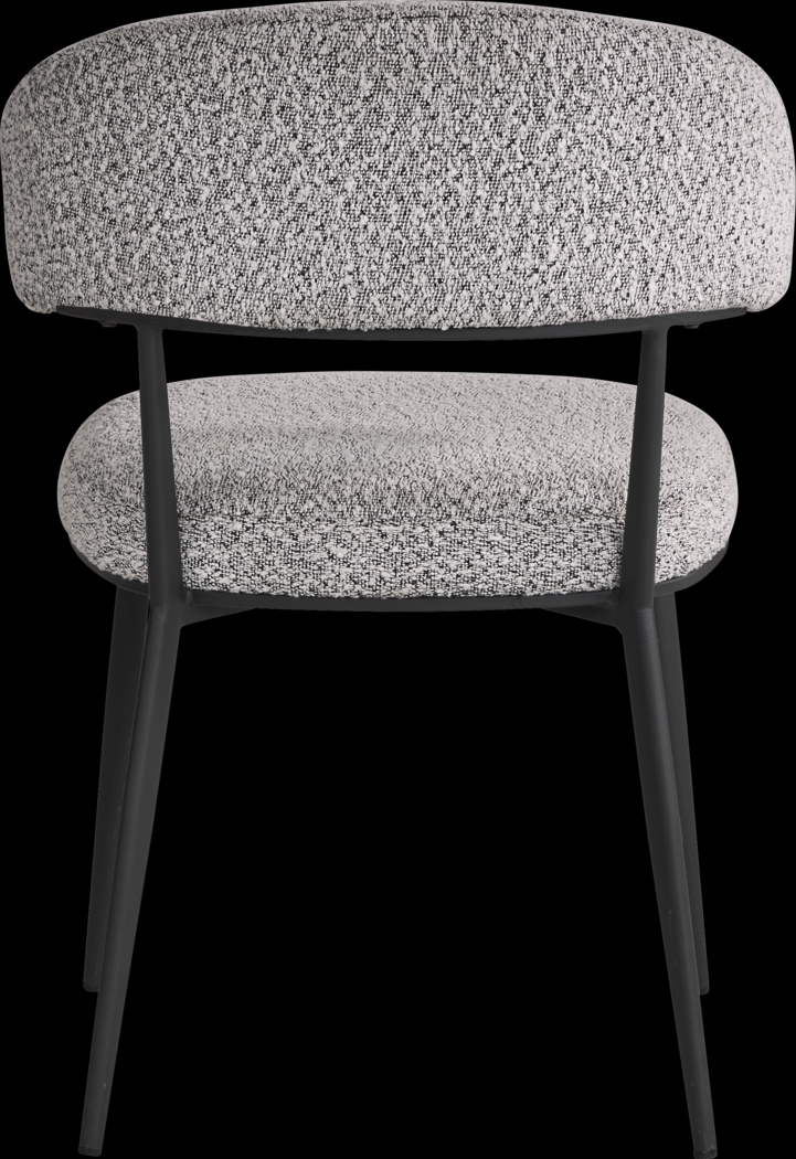 Alba Station Gray Side Chair - Thumbnail - Image 3