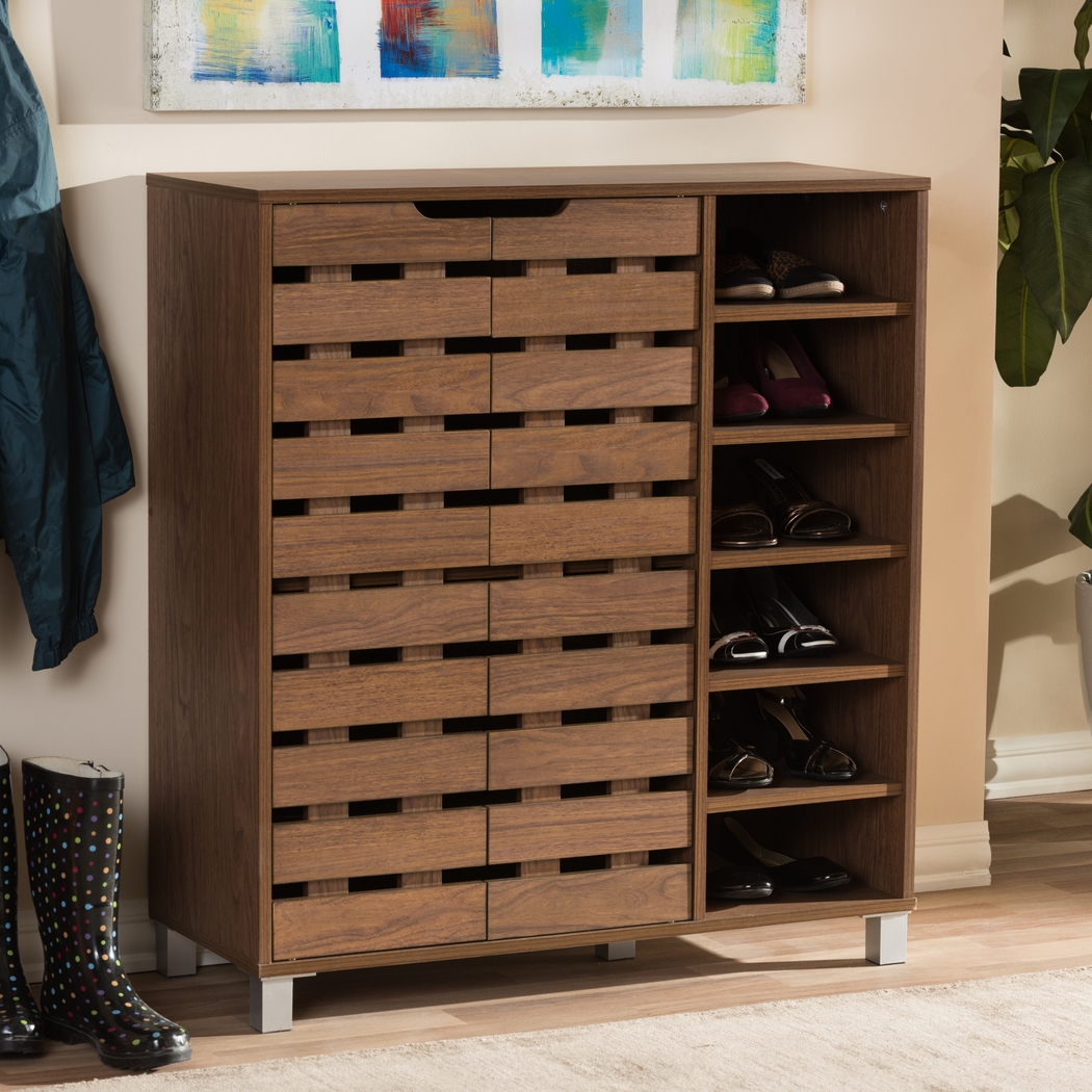Albacetea Brown Storage Cabinet - Thumbnail - Image 2