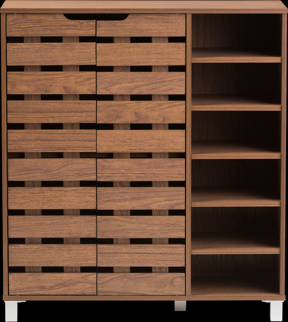 Albacetea Brown Storage Cabinet - Thumbnail - Image 1