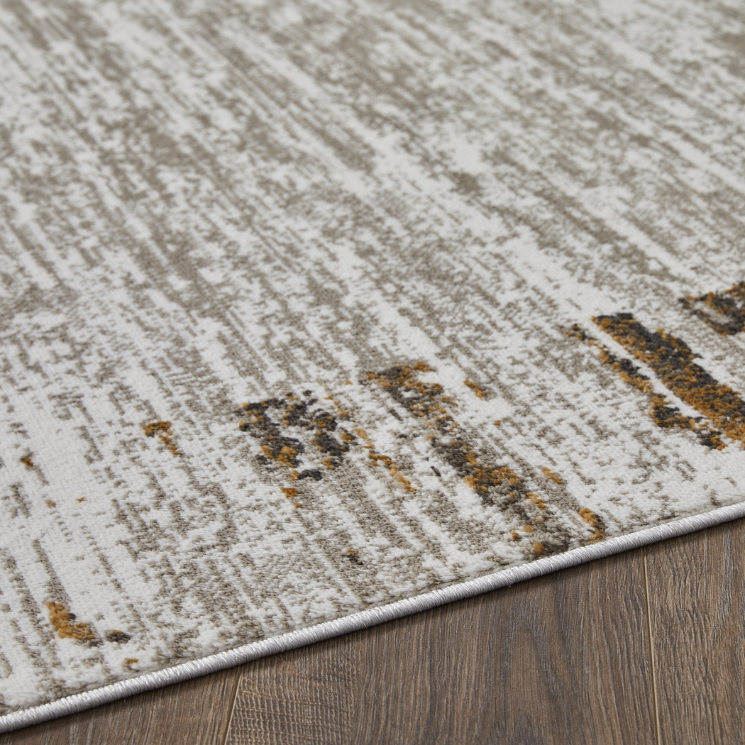 Albah Beige 5'3 x 7'3 Area Rug - Thumbnail - Image 2