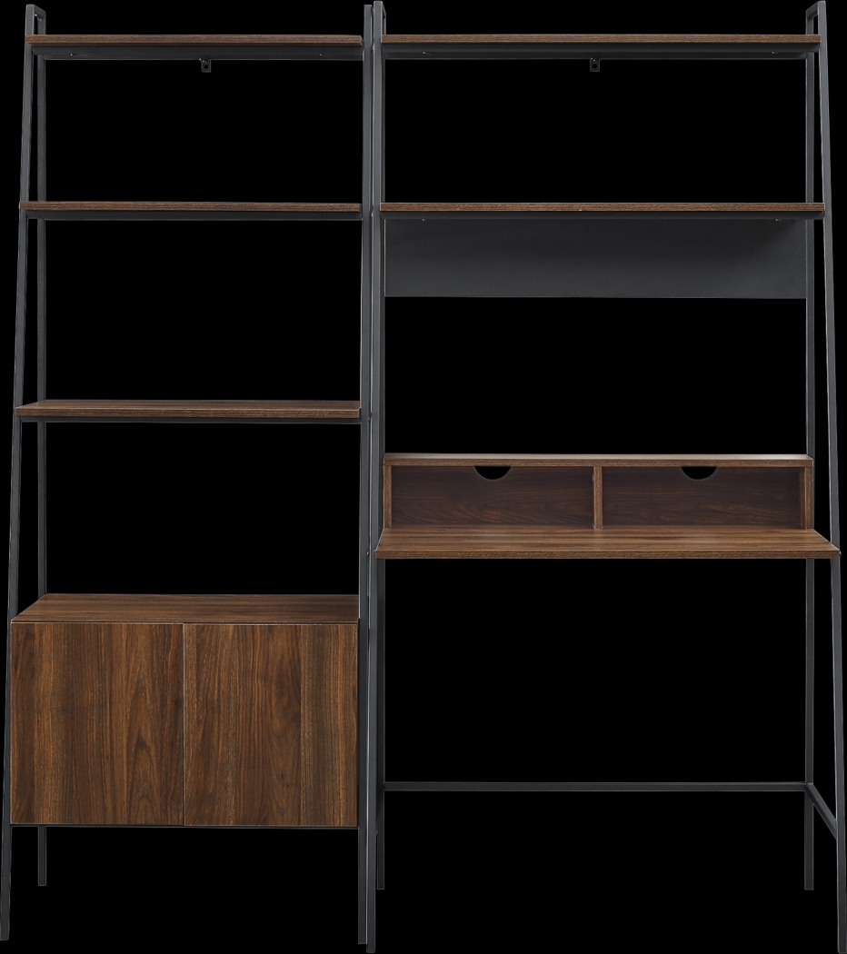 Albaneen Brown 2 Pc. Desk Set - Thumbnail - Image 2