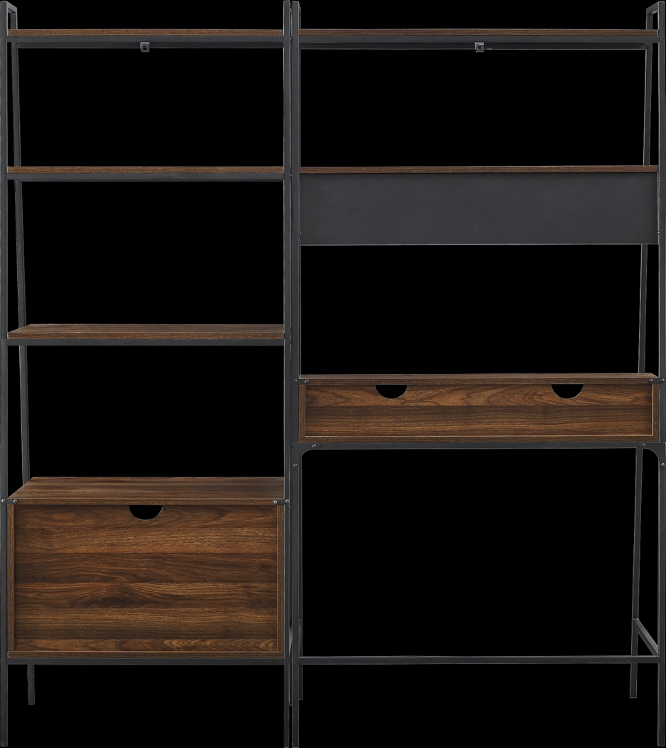 Albaneen Brown 2 Pc. Desk Set - Thumbnail - Image 4