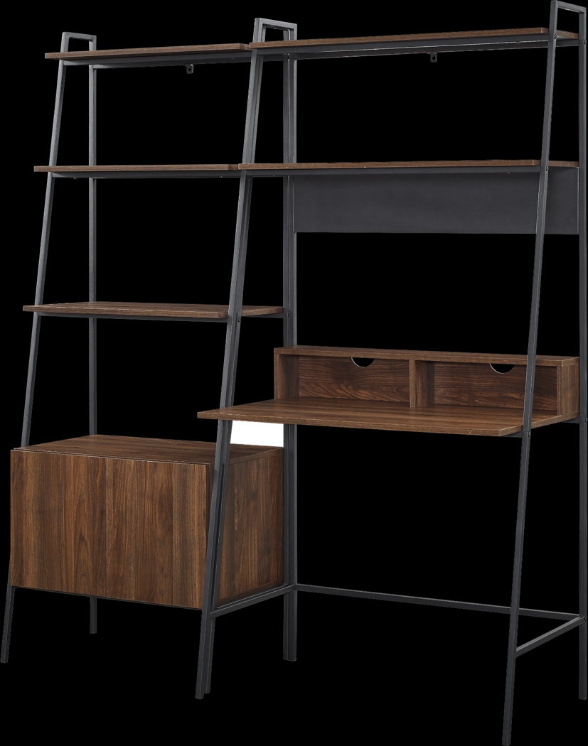 Albaneen Brown 2 Pc. Desk Set - Thumbnail - Image 1