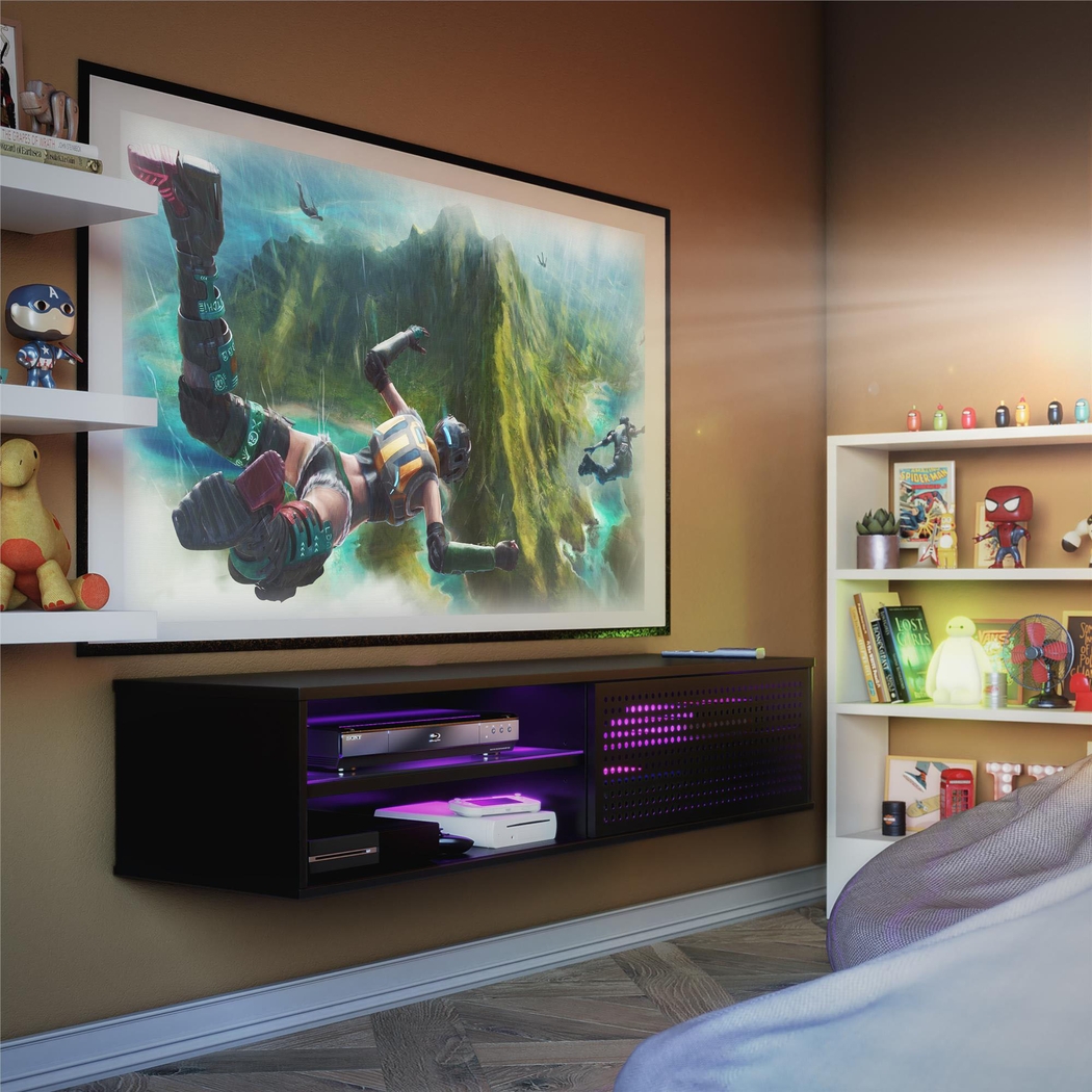 Albanene Black 57 In. Console - Thumbnail - Image 4