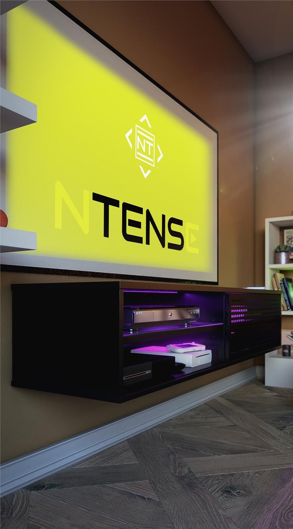 Albanene Black 57 In. Console - Thumbnail - Image 5