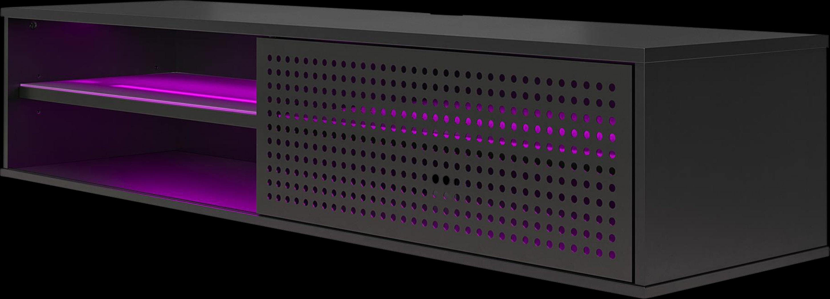 Albanene Black 57 In. Console - Thumbnail - Image 8