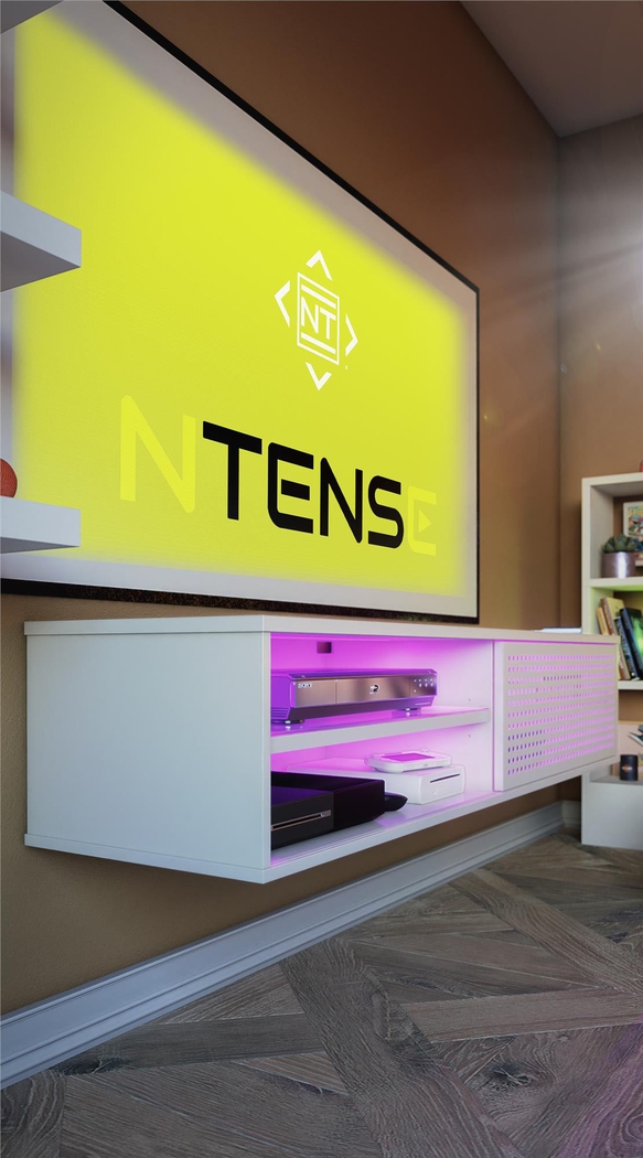 Albanene White 57 In. Console - Thumbnail - Image 5