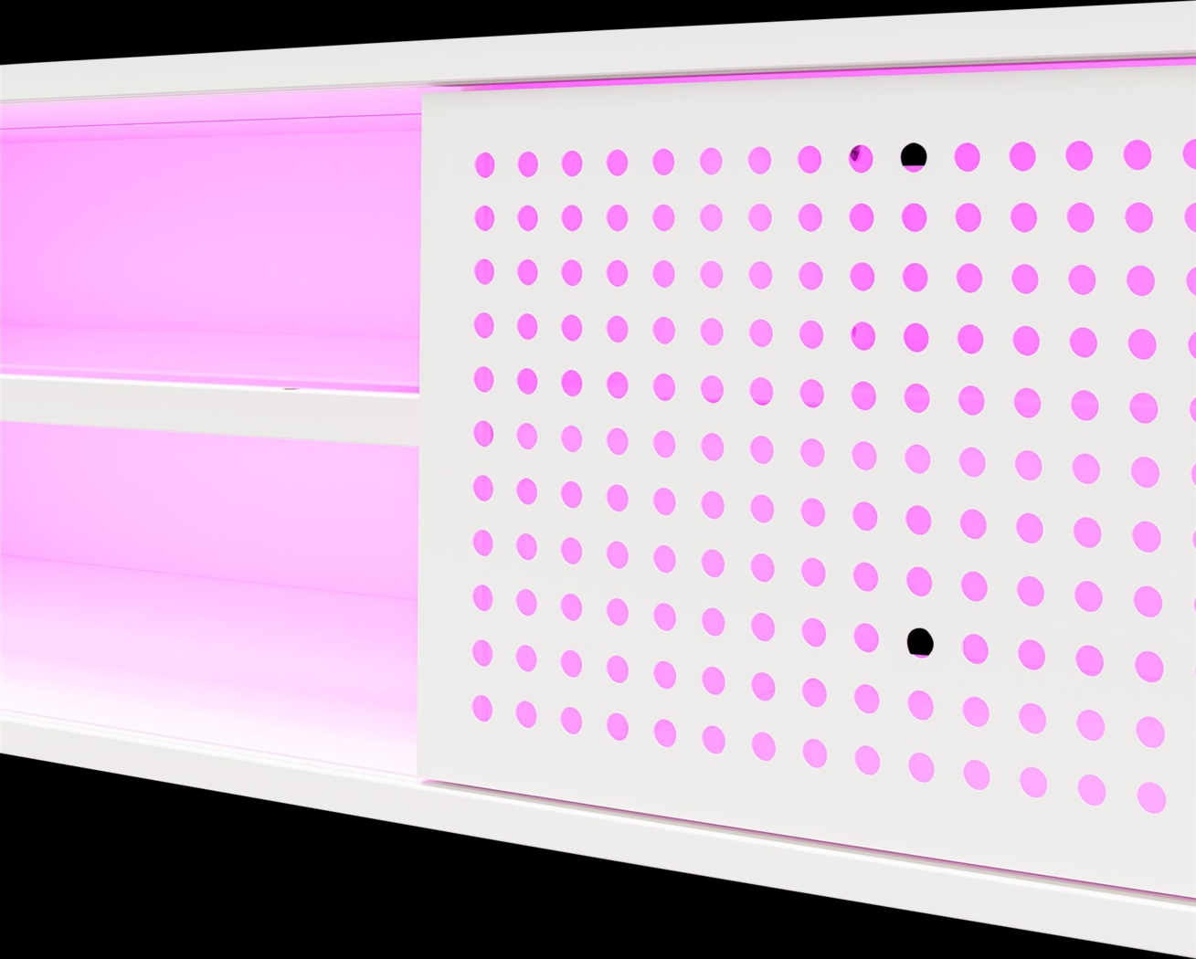 Albanene White 57 In. Console - Thumbnail - Image 7