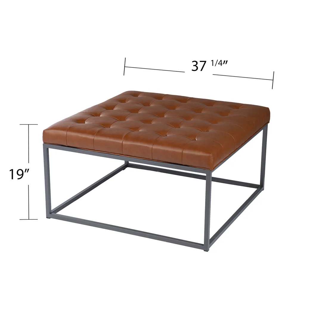 Albania Brown Cocktail Ottoman - Image 6